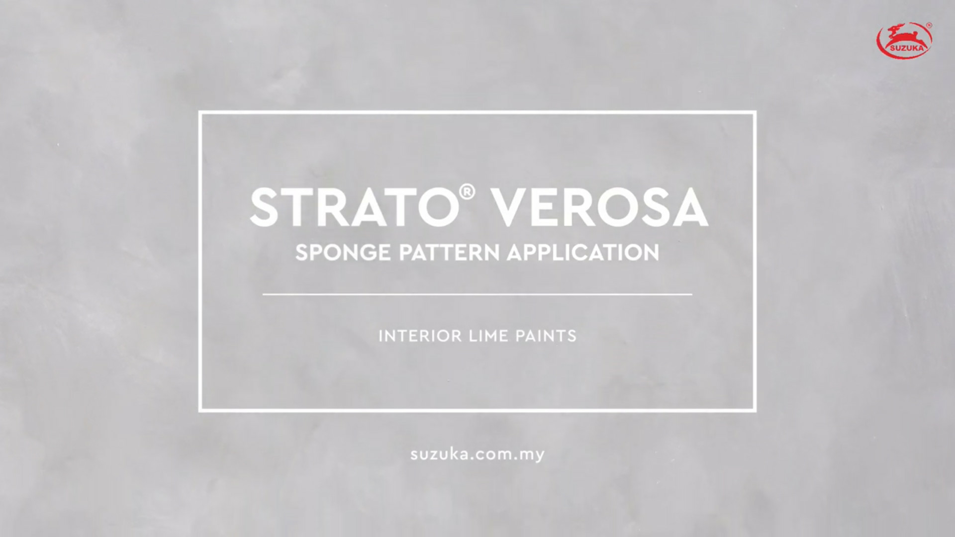 SUZUKA® Strato Verosa Lime Paints Sponge Application